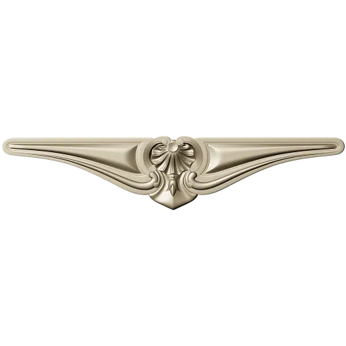 Rococo Shell Cartouche - STL 3D model for CNC milling