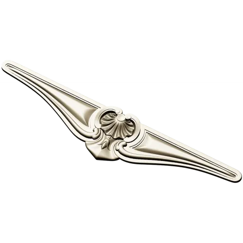 Rococo Shell Cartouche - STL 3D model for CNC milling