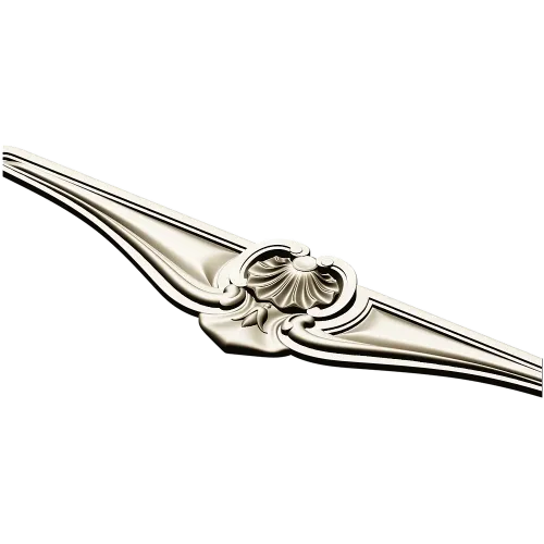 Rococo Shell Cartouche - STL 3D model for CNC milling