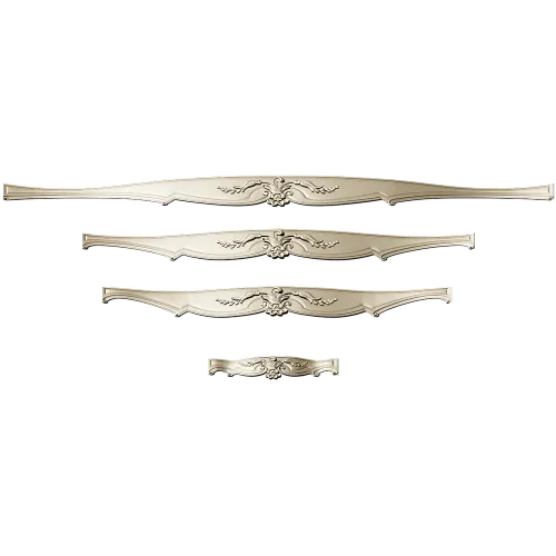 Rococo Stretcher Appliques - STL 3D Model for CNC