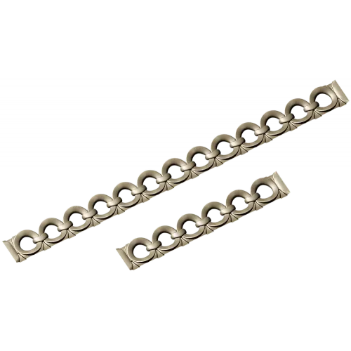 Carved Chain Frieze - STL 3D Model for CNC Decorative Borders