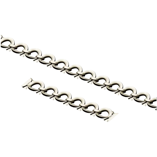 Carved Chain Frieze - STL 3D Model for CNC Decorative Borders