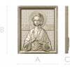 Икона Святой Артемий Веркольский - STL 3D модель для ЧПУ