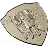 Archangel Michael shield - STL 3D model for CNC carving