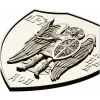 Archangel Michael shield - STL 3D model for CNC carving