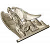 Ангел-хранитель у ясель - stl 3D модель для ЧПУ