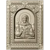 Saint Matrona of Moscow - detailed icon relief STL for CNC
