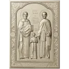 Икона святых Рафаила, Николая и Ирины - STL 3D модель для ЧПУ