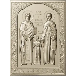 Семейная Икона Рафаил, Николай и Ирина
