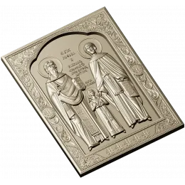 Семейная Икона Рафаил, Николай и Ирина