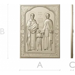 Семейная Икона Рафаил, Николай и Ирина