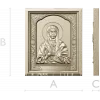 STL модель иконы Святой Великомученицы Марины для ЧПУ
