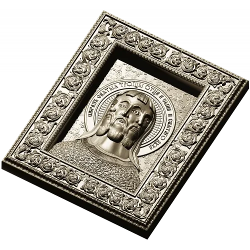 Holy Trinity Icon - 3D STL Panel for CNC