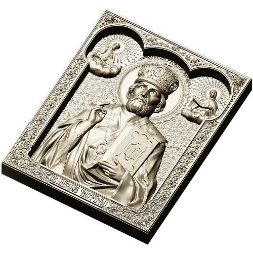 Икона Николай Чудотворец - 3D модель STL для ЧПУ