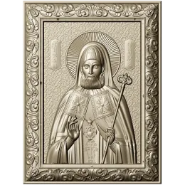 Сергий Радонежский в раме (барельеф)