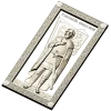 Saint Alexander Nevsky high-relief panel STL
