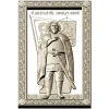 Saint Alexander Nevsky high-relief panel STL