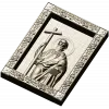 Saint Andrew the First-Called - 3D STL Icon Panel for CNC