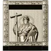 Saint Andrew the First-Called - 3D STL Icon Panel for CNC