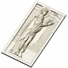 Saint Anna the Prophetess - STL 3D panel for CNC router