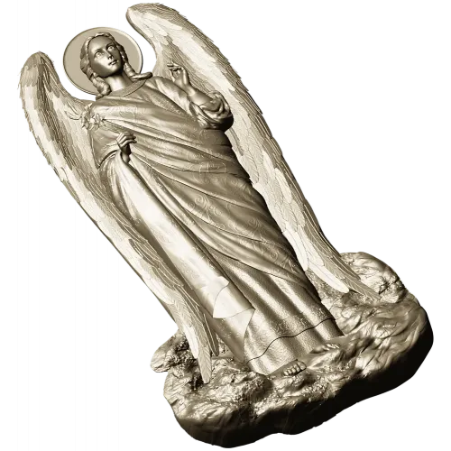 Archangel Gabriel - detailed STL 3D model for CNC