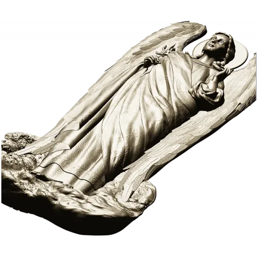 Archangel Gabriel - detailed STL 3D model for CNC