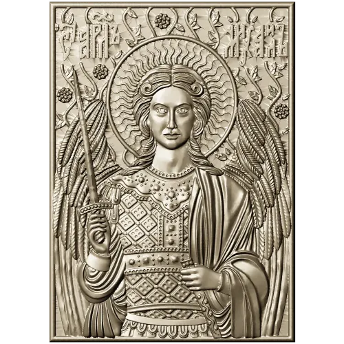 Archangel Michael 3D STL relief for CNC