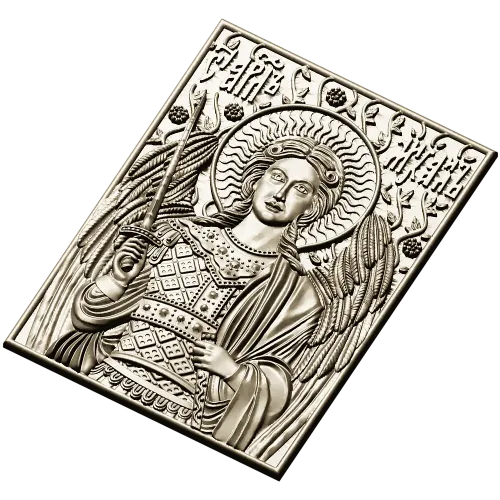 Archangel Michael 3D STL relief for CNC