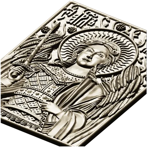 Archangel Michael 3D STL relief for CNC