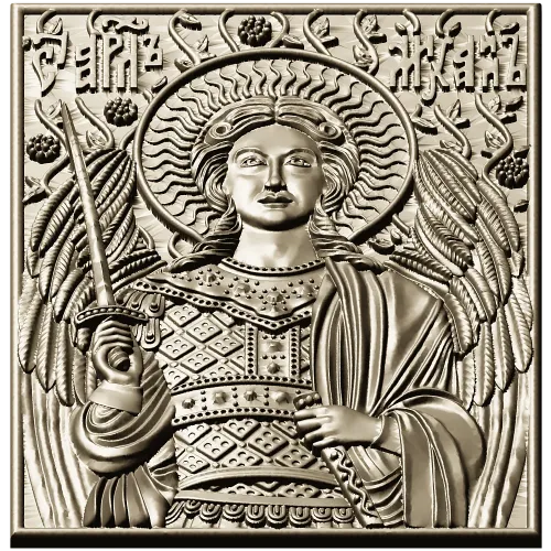 Archangel Michael 3D STL relief for CNC