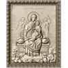 Икона Богородица Всецарица - STL модель для ЧПУ