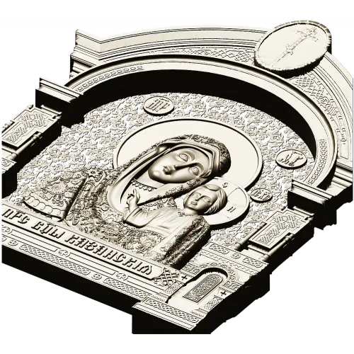 Казанская икона в арочном киоте - 3D модель STL для ЧПУ