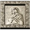 3D модель STL - Икона Богоматерь (Умиление) для ЧПУ