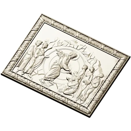 Anastasis - Resurrection Icon Relief (STL)