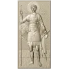 Saint George the Victorious - STL 3D model relief panel for CNC