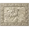 Saint George the Victorious - high-relief STL panel for CNC