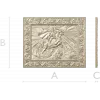 Saint George the Victorious - high-relief STL panel for CNC