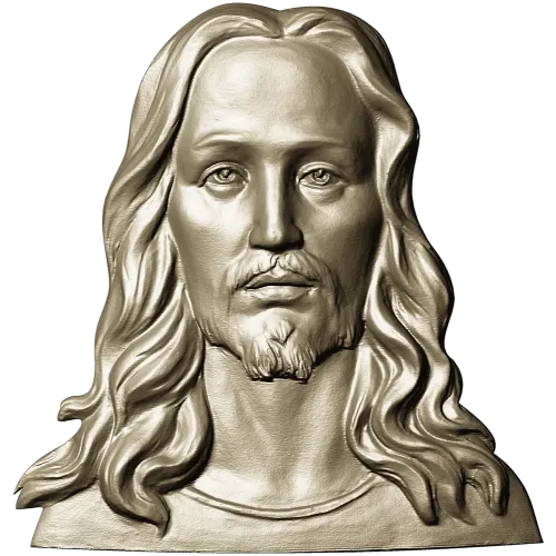 Лик Спасителя - 3D STL рельеф для ЧПУ