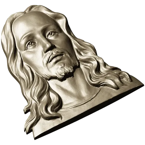 Лик Спасителя - 3D STL рельеф для ЧПУ
