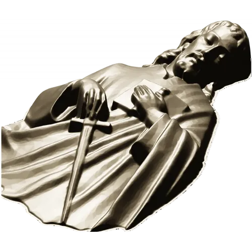 3D модель барельефа Святого апостола Павла (STL) для ЧПУ