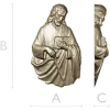 3D модель барельефа Святого апостола Павла (STL) для ЧПУ