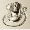 Jesus Christ high-relief STL panel for CNC milling