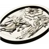 Annunciation Oval Medallion STL for CNC Relief