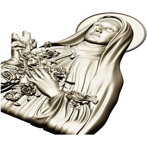 Святая Тереза из Лизьё - 3D модель для ЧПУ