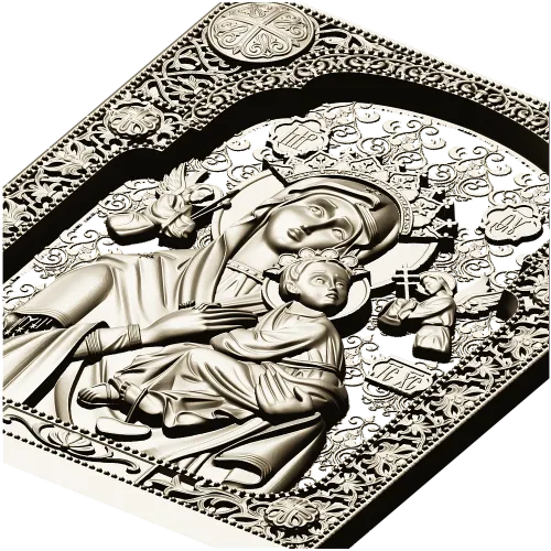 Our Lady of Perpetual Help - STL 3D Icon for CNC