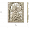 Our Lady of Perpetual Help - STL 3D Icon for CNC