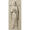 Пророк Илья - религиозный барельеф в формате STL