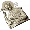 Haloed Imperial-Style Bas-Relief STL for CNC
