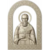 Saint John of Kronstadt - high-relief STL icon for CNC