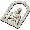Saint John of Kronstadt - high-relief STL icon for CNC